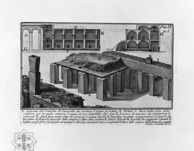Condotto di Caracalla by Giovanni Battista Piranesi